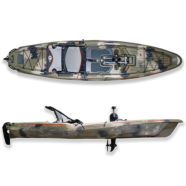 3 Waters Big Fish 120 Pedal Drive Fishing Kayak