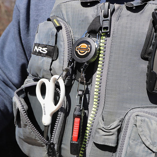 YakAttack Double Attachment Clip-On Retractor