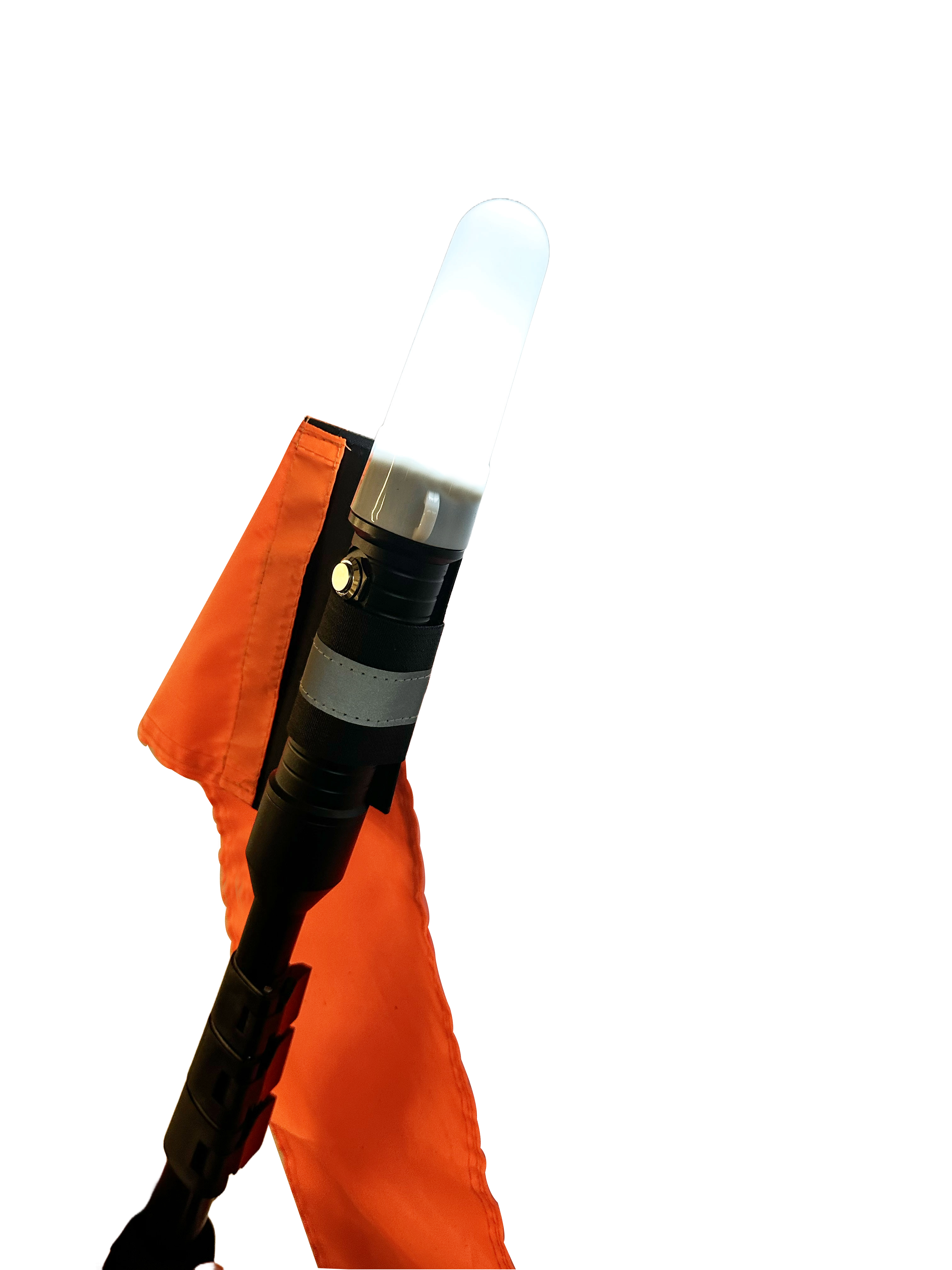 YakGadget BeaconFlex - Telescopic Visibility Safety Light/Flag System