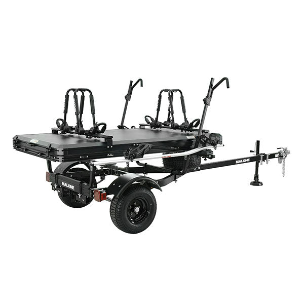 Malone MicroSport™ Off-Road Overland™ Tent Trailer Package- 2 Kayaks, 2 Bikes
