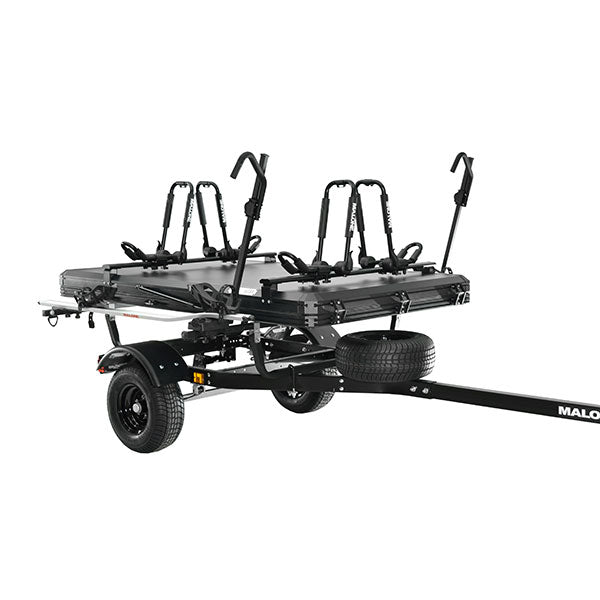 Malone MicroSport™ Off-Road Overland™ Tent Trailer Package- 2 Kayaks, 2 Bikes