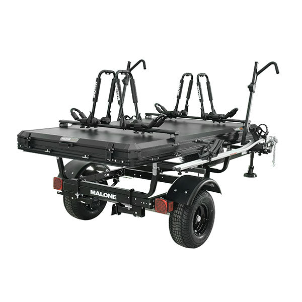 Malone MicroSport™ Off-Road Overland™ Tent Trailer Package- 2 Kayaks, 2 Bikes