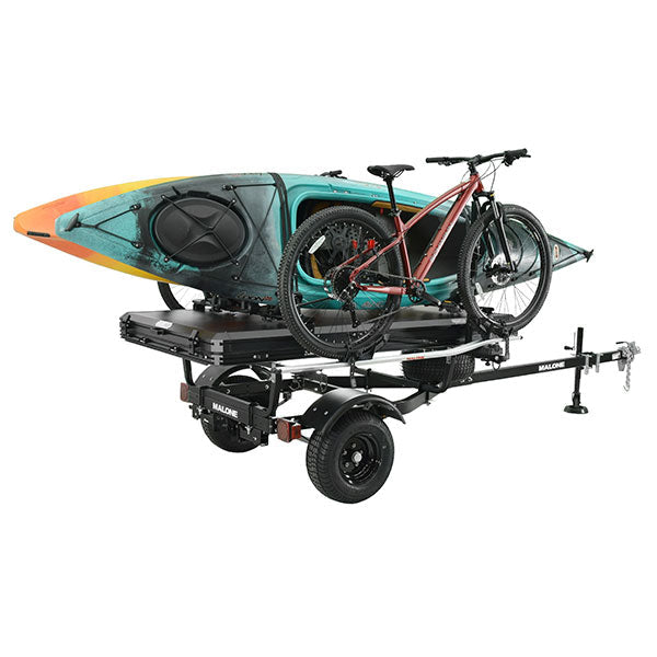 Malone MicroSport™ Off-Road Overland™ Tent Trailer Package- 2 Kayaks, 2 Bikes