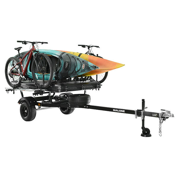 Malone MicroSport™ Off-Road Overland™ Tent Trailer Package- 2 Kayaks, 2 Bikes