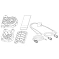 Humminbird Open Water Adapter Kit Transom Mount For Mega Live