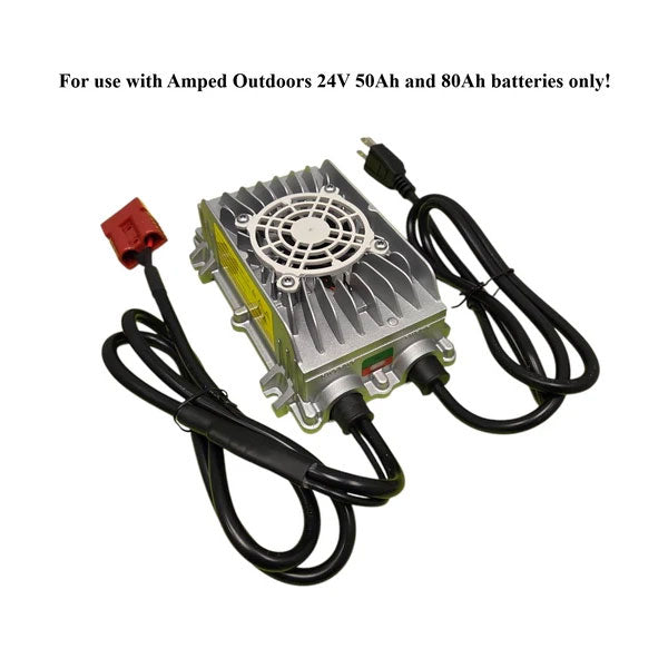 Amped Outdoors 24V 100Ah Lithium Battery Bundle