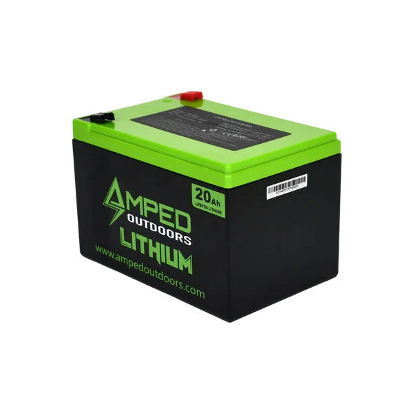 Amped Outdoors 12V 20AH LiFePO4 Lithium Battery