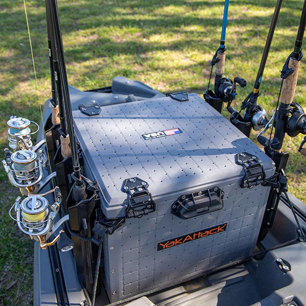 YakAttack BlackPak Pro Kayak Fishing Crate - 16" x 16"