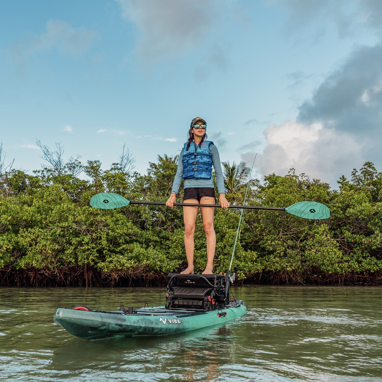Vibe Kayaks Cubera 120 Hybrid Fishing Kayak
