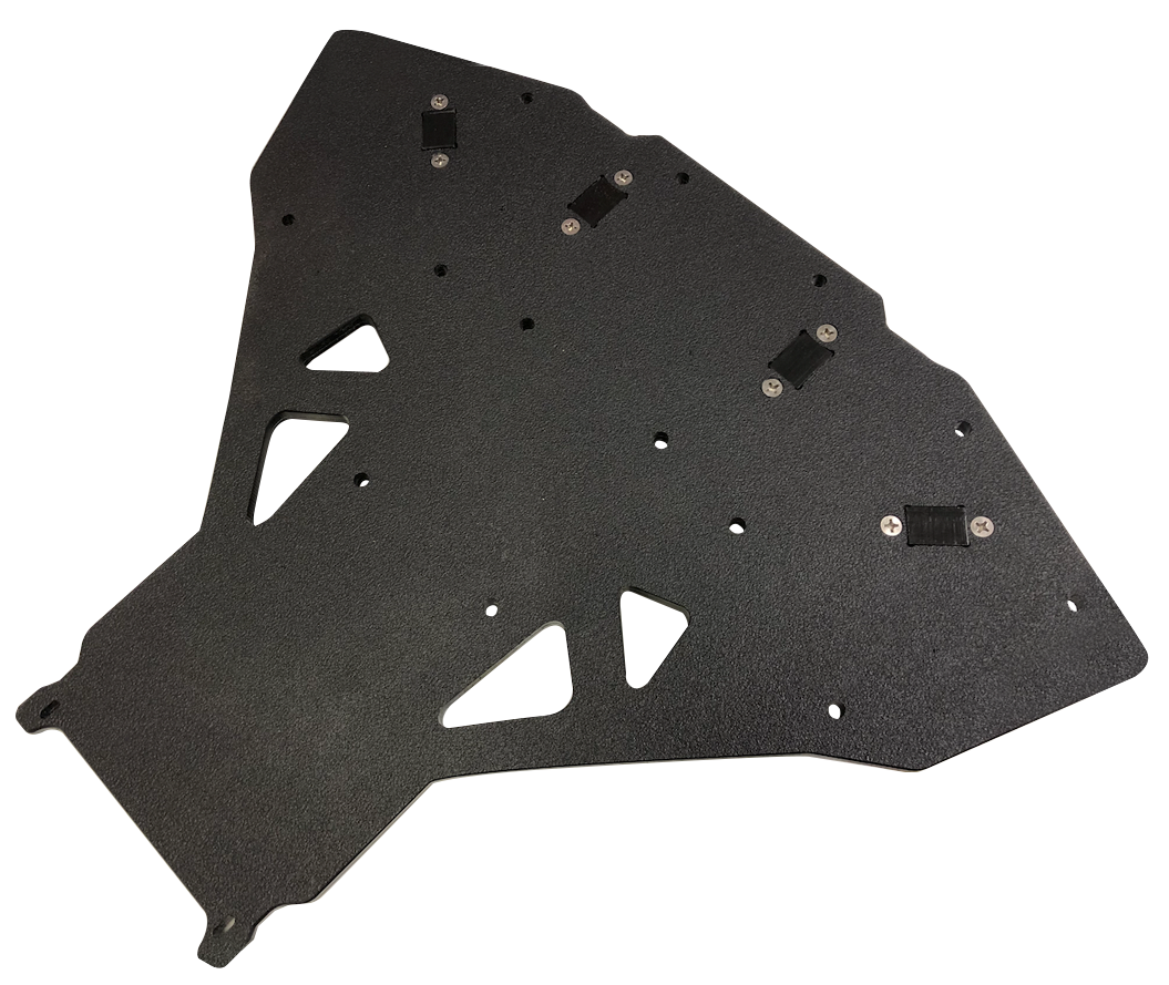 YakGadget Hobie PA12 or PA14 Triple Item Mounting Plate