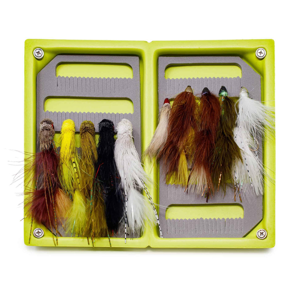 Jackson Hole Fly Company Loaded Foam Fly Box - Assorted Large Streamer