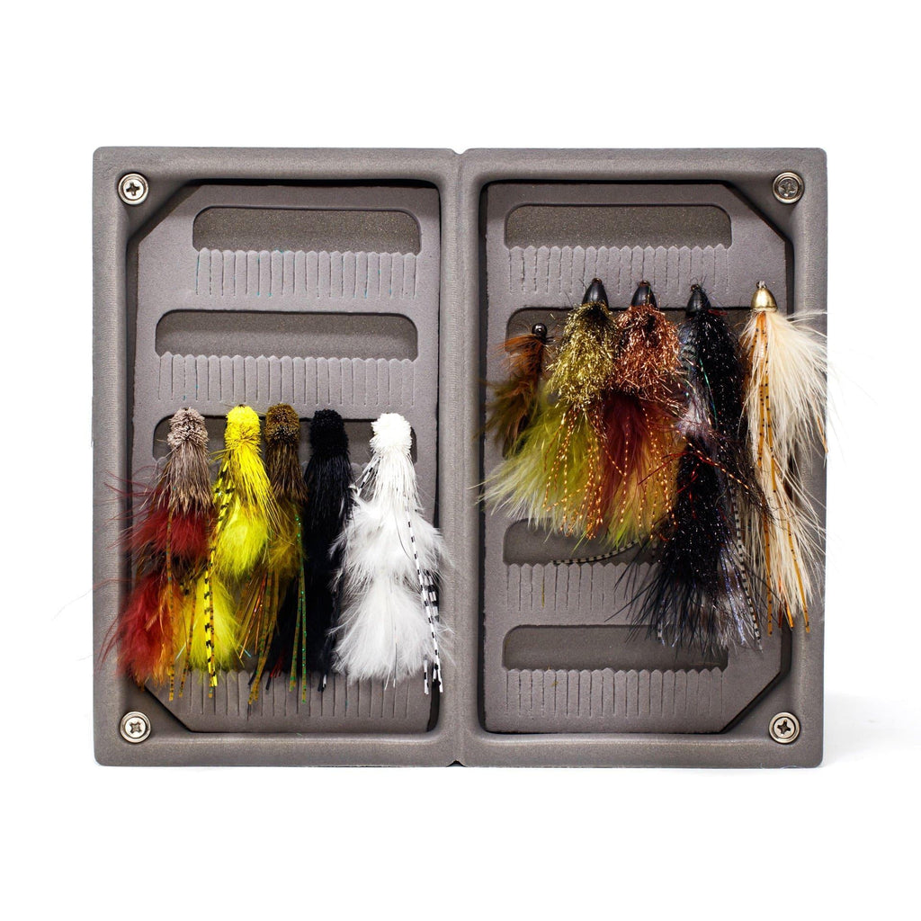 Jackson Hole Fly Company Loaded Foam Fly Box - Assorted Medium Streamer