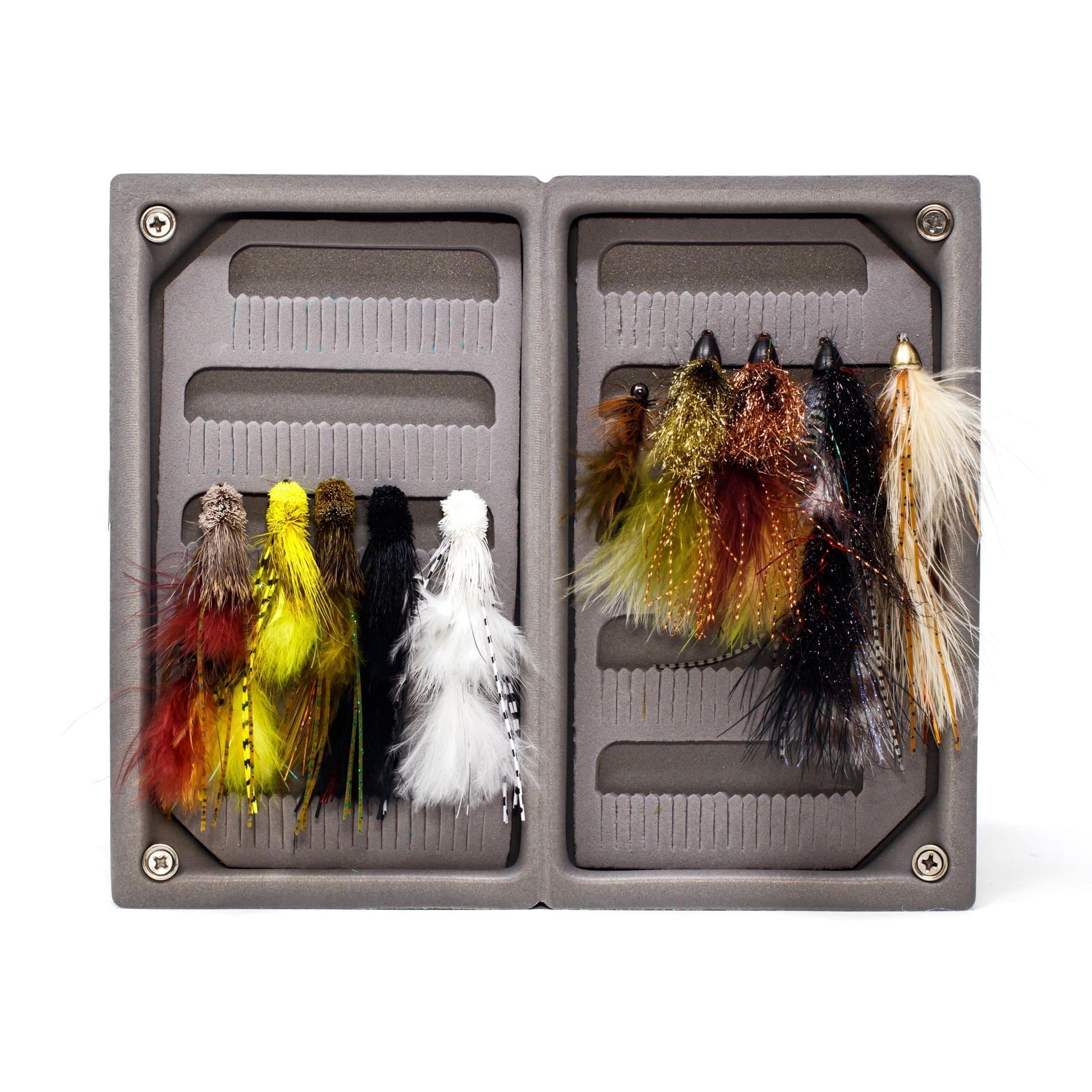Jackson Hole Fly Company Loaded Foam Fly Box - Assorted Medium Streamer