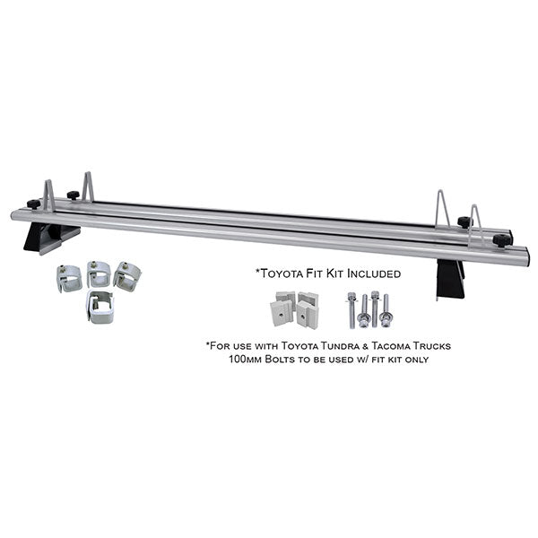 Malone CrossBed 72" Bunk Kit / Axis 60" Load Roller for 2 Kayaks
