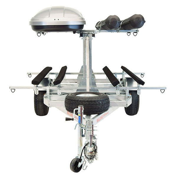 Malone MegaSport LowBed w/ Tier Kayak Trailer Package