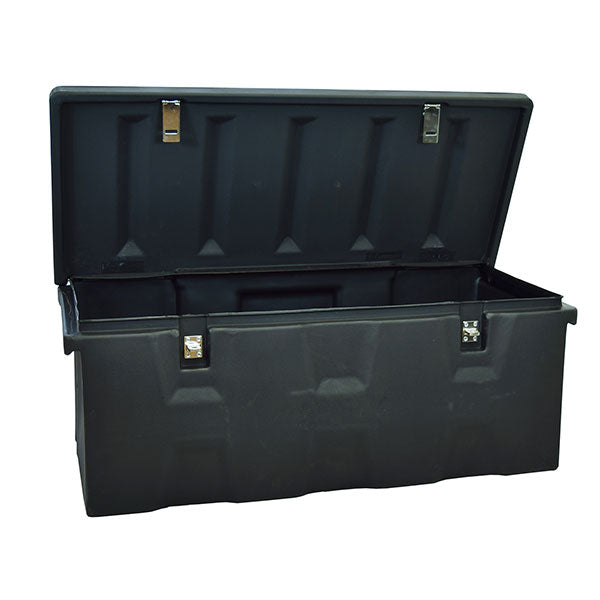 Malone MegaSport Trailer Plastic Storage Trunk w/ Mounting Hardware