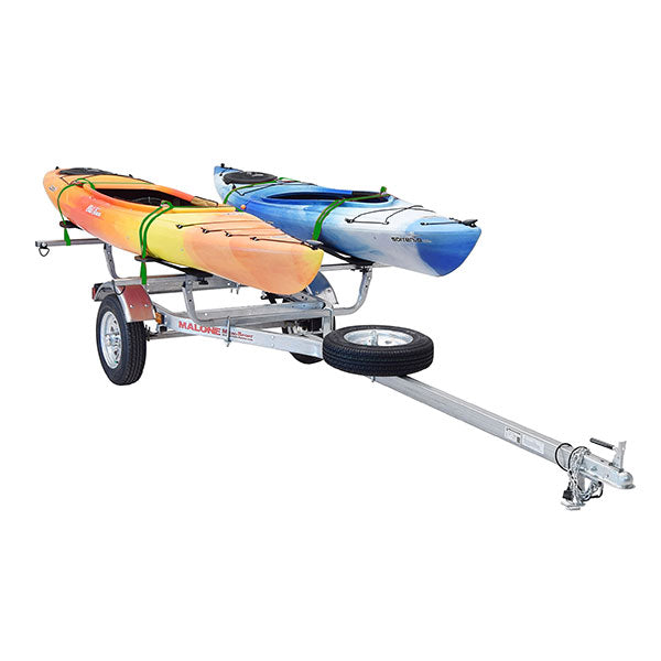 Malone MicroSport 2 Kayak Spare Tire Trailer Package
