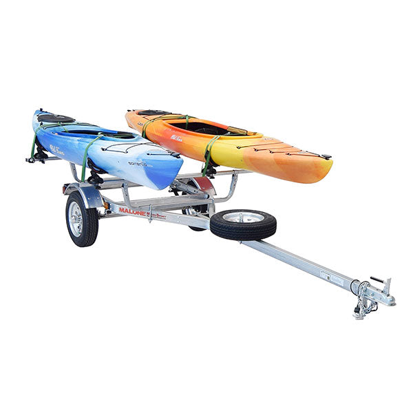 Malone MicroSport 2 Kayak Spare Tire Trailer Package