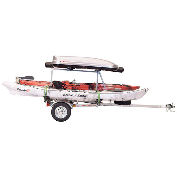 Malone MicroSport LowBed 2 Kayak w/ 2nd Tier Trailer Package