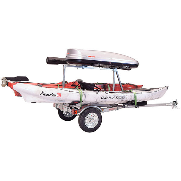 Malone MicroSport LowBed 2 Kayak w/ 2nd Tier Trailer Package