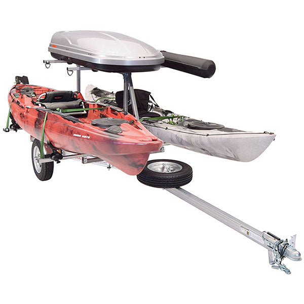 Malone MicroSport LowBed 2 Kayak w/ 2nd Tier Trailer Package