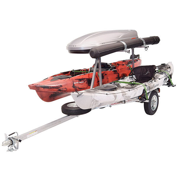 Malone MicroSport LowBed 2 Kayak w/ 2nd Tier Trailer Package