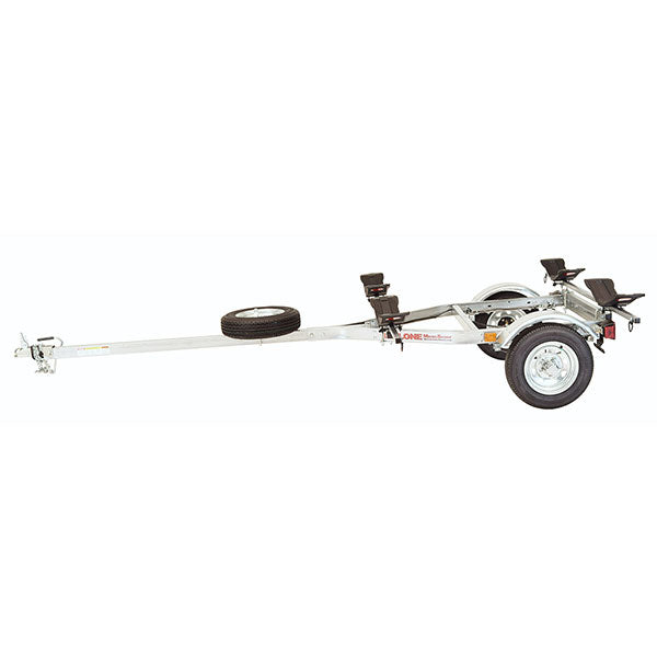 Malone MicroSport LowBed 2 Kayak Spare Tire Trailer Package