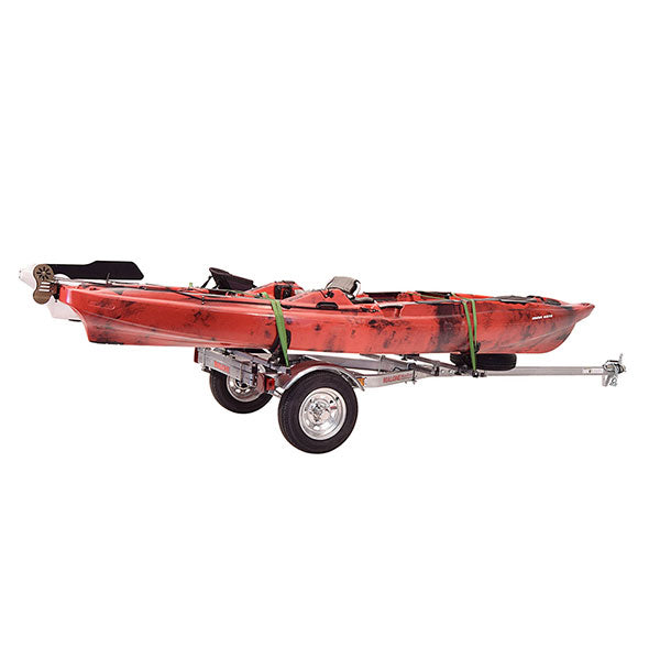 Malone MicroSport LowBed 2 Kayak Spare Tire Trailer Package