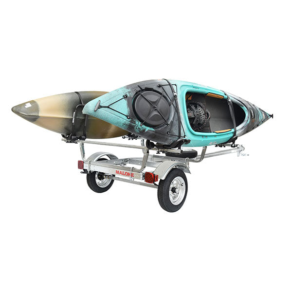 Malone MicroSport 2 Kayak Spare Tire Trailer Package