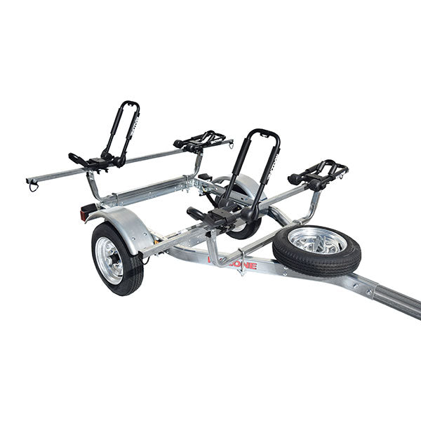 Malone MicroSport 2 Kayak Spare Tire Trailer Package