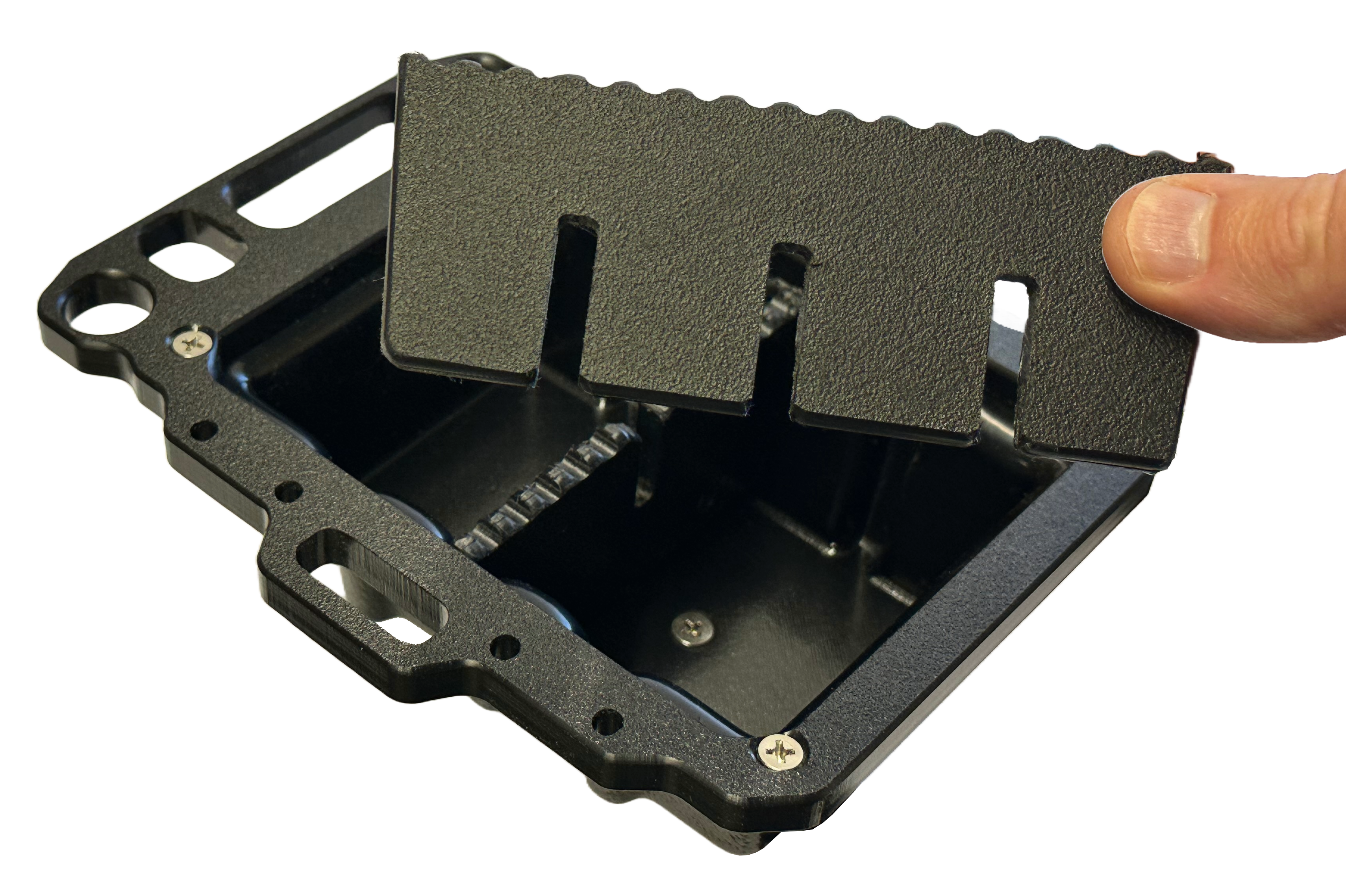 YakGadget MicroCaddy XD Catch-All Bin and Tool Holder