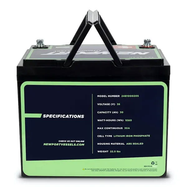 Newport 36V 30AH Lithium Battery