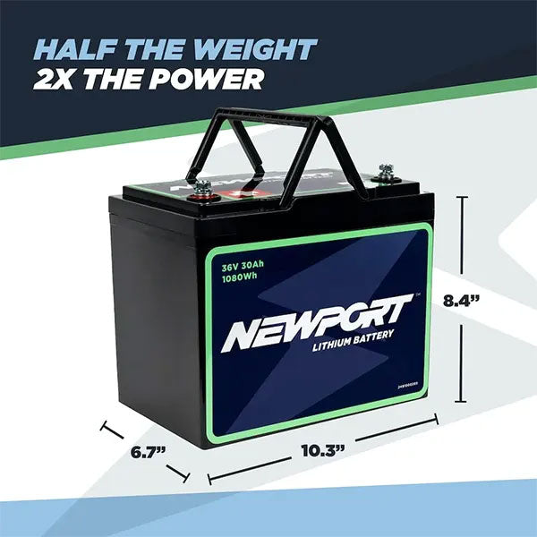 Newport 36V 30AH Lithium Battery