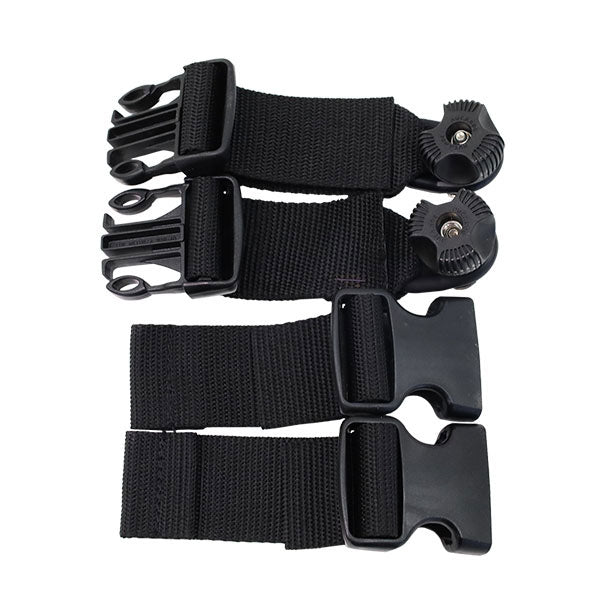 NuCanoe BlackPak Pro Track Straps