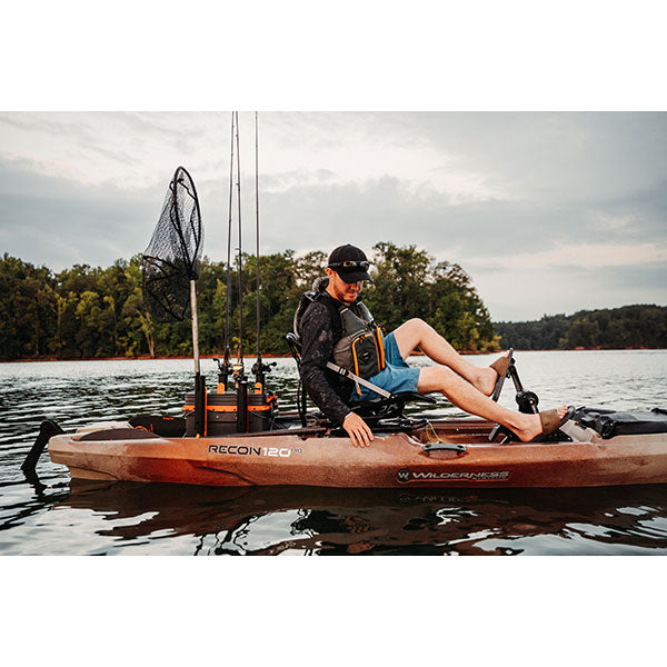 Wilderness Systems Recon 120 HD Fishing Kayak with AirPro ACES Seat