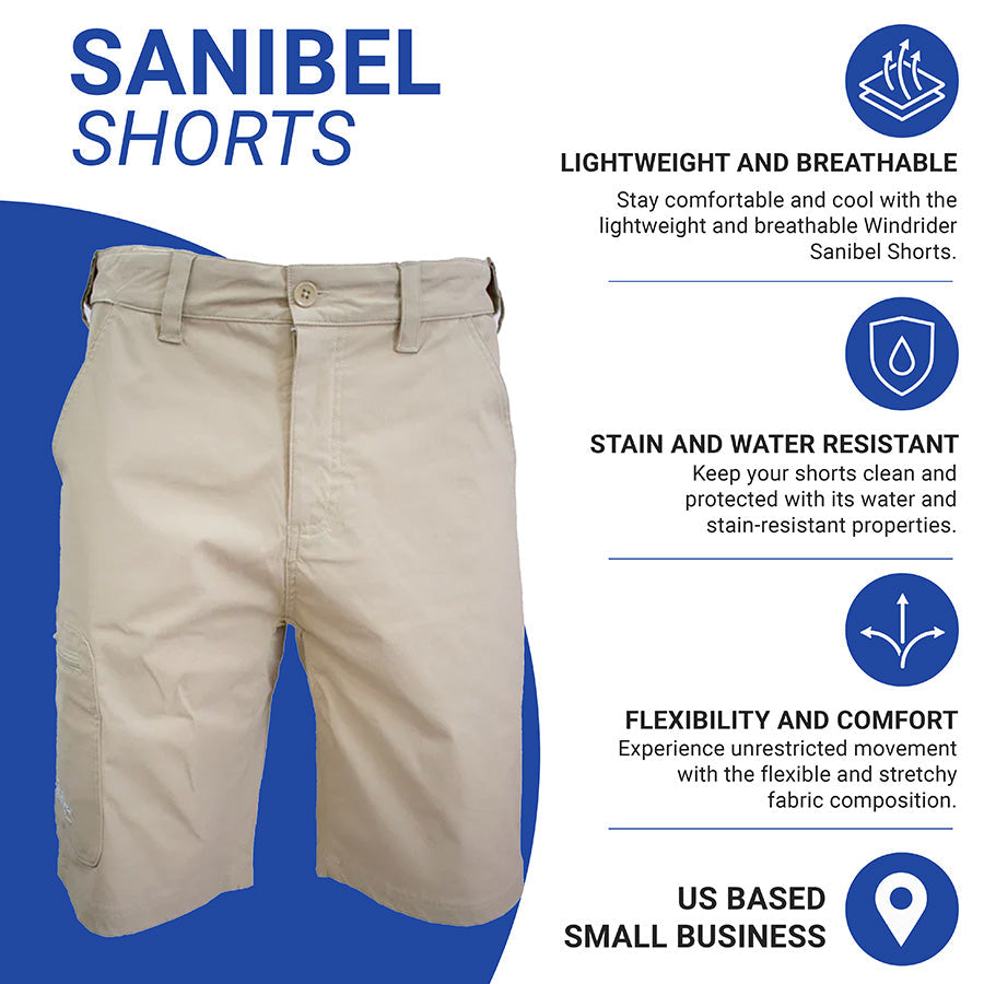 WindRider Men's Sanibel 10.5'' Inseam Shorts