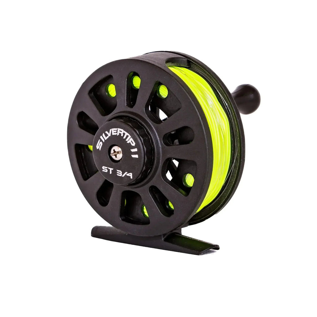 Jackson Hole Fly Company Silvertip II 3/4 Fly Fishing Reel Spooled With 4WT Fly Line