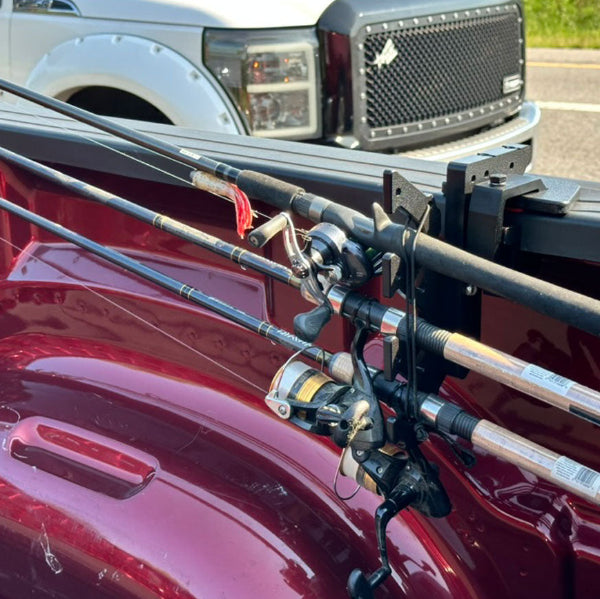 YakGadget Flexrod Truck Rod Transport System - Clamp Version