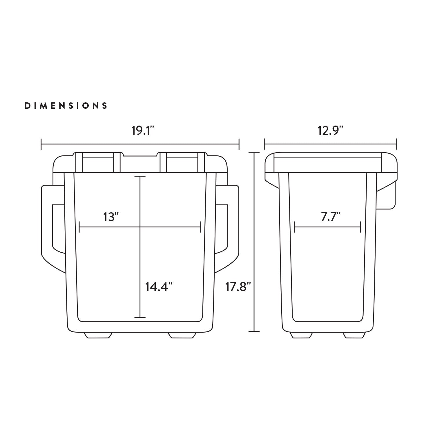 Vibe Kayaks 20 Quart Cooler