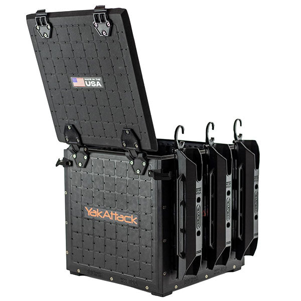 YakAttack BlackPak Pro Kayak Fishing Crate - 13" x 13"
