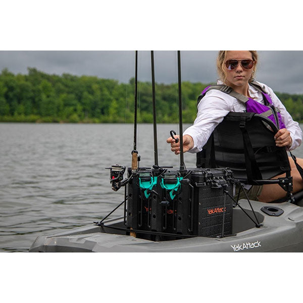 YakAttack BlackPak Pro Kayak Fishing Crate - 13" x 13"