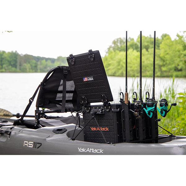 YakAttack BlackPak Pro Kayak Fishing Crate - 13" x 13"