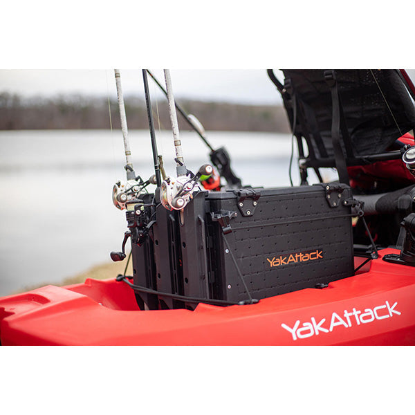 YakAttack BlackPak Pro Kayak Fishing Crate - 13" x 16"