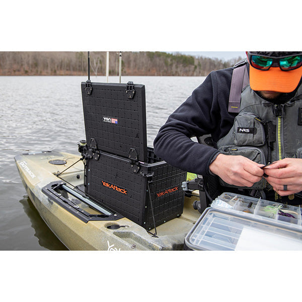 YakAttack BlackPak Pro Kayak Fishing Crate - 13" x 16"