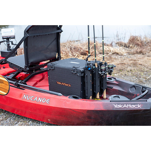 YakAttack BlackPak Pro Kayak Fishing Crate - 13" x 16"