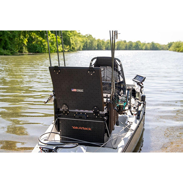 YakAttack BlackPak Pro Kayak Fishing Crate - 16" x 16"