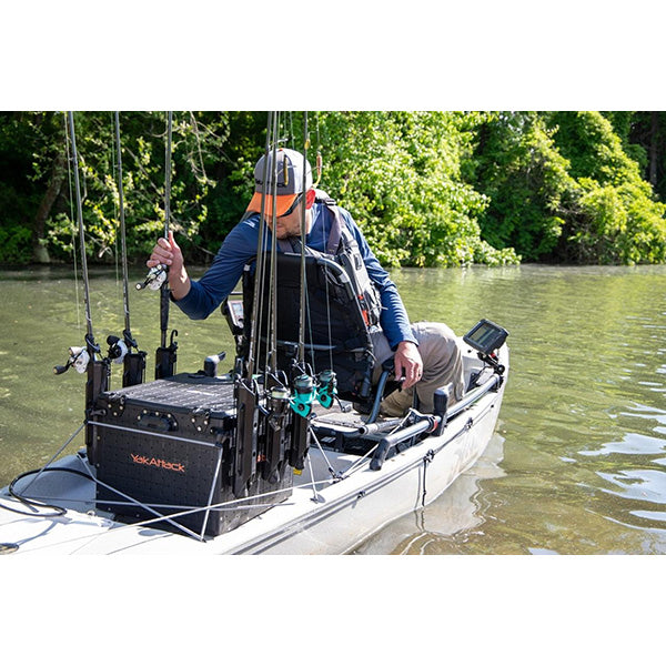 YakAttack BlackPak Pro Kayak Fishing Crate - 16" x 16"