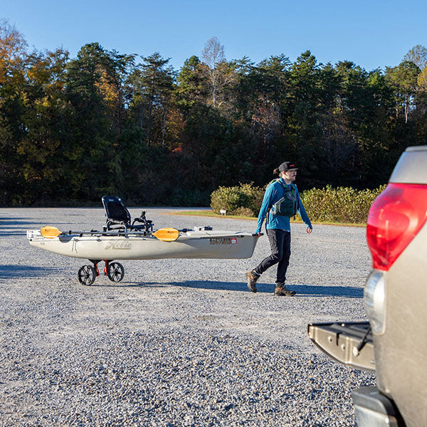 YakAttack TowNStow Scupper Kayak Cart