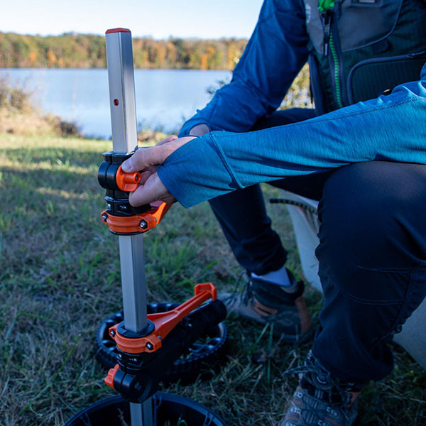 YakAttack TowNStow Scupper Kayak Cart