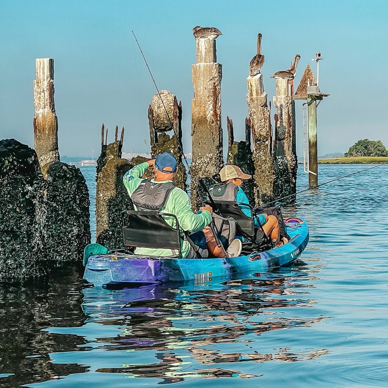 Vibe Kayaks Yellowfin 130T Tandem Fishing Kayak